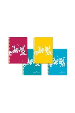 Faber Castell Defter Cr1 A4 Pp Kapak 60 Gram 140 Yaprak Kareli 5075000351000