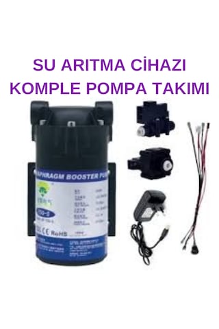 Su Arıtma Cihazı 75-100 Gpd Pompa Seti