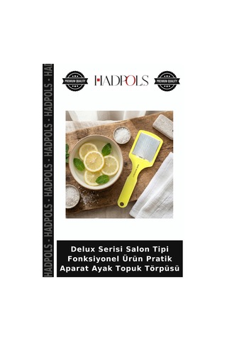 Delux Serisi Salon Tipi Fonksiyonel Ürün Pratik Aparat Ayak Topuk Törpüsü