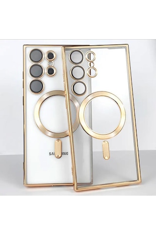 Galaxy Uyumlu S24 Ultra Kılıf Lens Ve Hoparlör Korumalı Kablosuz