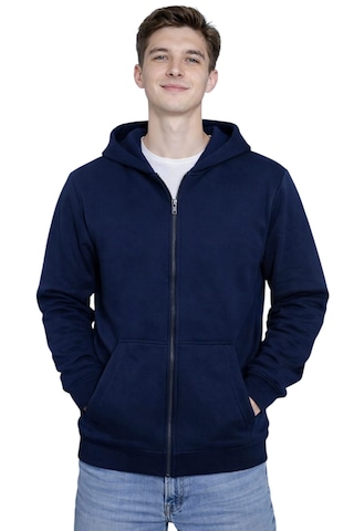 Coupon Kapüşonlu Fermuarlı Sweatshirt Lacivert