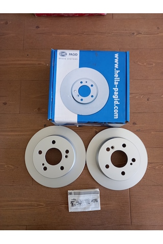 MERCEDES W201 W202 W124 ARKA FREN DİSKİ TAKIMI HELLA