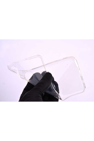 Huawei P30 Lite Kılıf Şeffaf Silikon Hibrit Case Renksiz