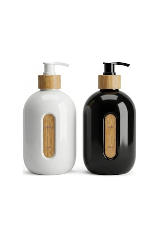 Deconox 500 Ml Cam Sıvı Sabunluk - Bambu Pompalı Ve Etiketli Şık Tasarım 1 Adet Asorit Gönderim Diğer