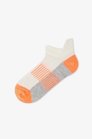 Penti Renkli Erkek Çocuk Neon Orange Gray 3'lü Tab Patik Çorap