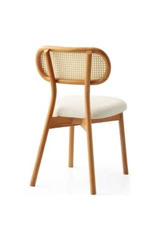 Orpheus Bambu Hasırlı Ahşap Sandalye Natürel