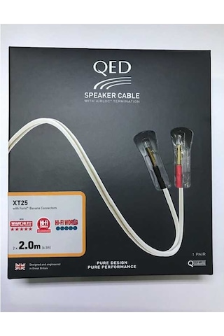 Qed Qe-1460 Xt-25 Hoparlör Kablosu 2X2 Metre
