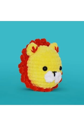 Aslan Temalı Amigurumi Tığ Kiti 1
