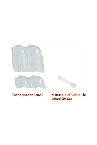 Willowhaven 10 Adet Şeffaf Kök Kutusu 20 Bağ Teli İle Bahçe Çoğaltma Topu