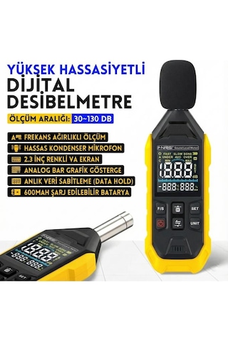 Fnırsı Fdm-01 Dijital Gürültü Desibel Ölçer