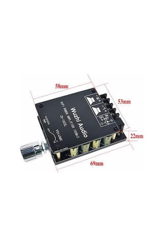Zk-1002L 2X100W 5.0 Bluetooth Amfi Devresi