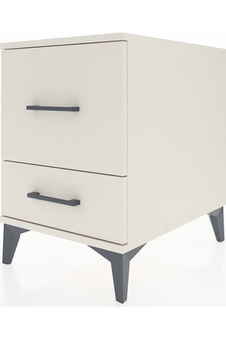 Kronos Komodin 2 Raflı Tek Çekmeceli Tek Kapaklı 44x59x64 Aytaşı-aytaşı Aytası