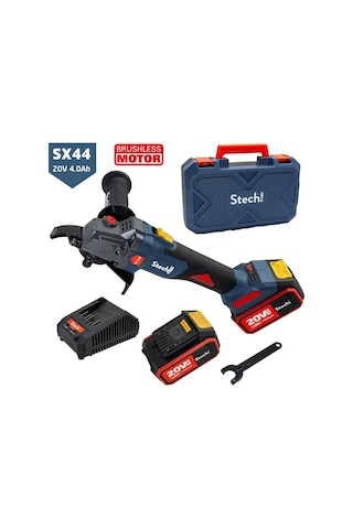 Stechend SX44 Akülü Avuç Taşlama 125 MM 4.0 Ah Stechend SX44 Akülü Avuç Taşlama 125 MM 4.0 Ah