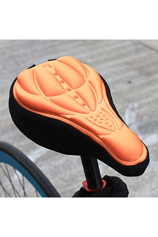 Fochsia Turuncu Tarzı Mtb Dağ Bisikleti Bisikleti Kalın Ekstra Konfor Ultra Yumuşak Silikon 3d Altın