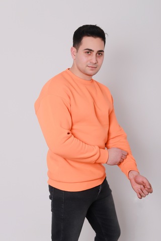 Fk Fashion Sweatshirt 22FK0105 Turuncu