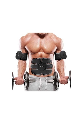 Didadodo Musclewireless Akıllı Ems Kas Eğitimi Vücut Zayıflama Geliştirme Yaması 4, Güçlü Kaslar İçin Siyah