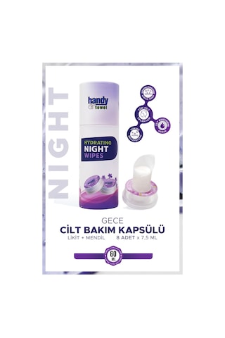 Handytowel Night Wipes 8 x 7.5 ML