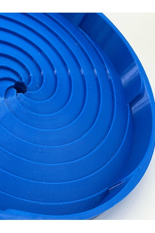 Spiral Savak Gold Pan Altın Eleme Tavası 30x30 Altın Arama Altın Tepsi