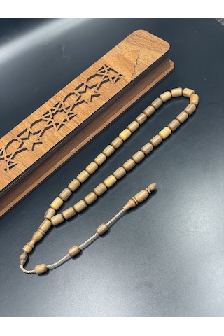 El Yapımı Ceviz Tespih 11x7 Mm