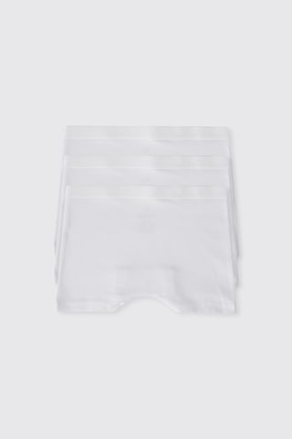 Panço Kız Çocuk Beyaz 3'lü Boxer Seti 2602gk14002