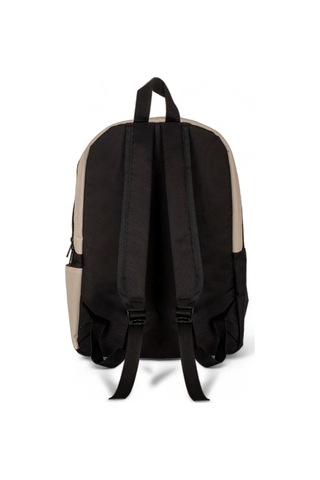 Sincap Baskılı Çocuk Unisex Krem Siyah Sırt Çantası Pwcnt015 Krem Siyah