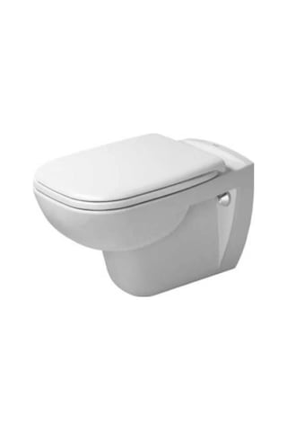 Duravit - D-code Kanalsız Rimless Asma Klozet Yavaş Kapanır Kapak Dahil - 45703920a1- Diğer
