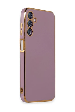 Samsung Galaxy M14 5g Kılıf Volet Silikon - Mor