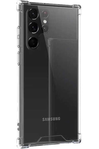 Galaxy S22 Ultra Uyumlu Nitro Anti Shock Silikon-renksiz Renksiz Renksiz