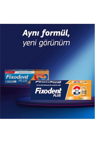 Fixodent Plus Güçlü Isırık Diş Protezi Yapıştırıcı Krem 40 G