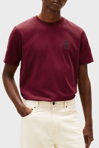 Tommy Hilfiger Erkek T Shirt Mw0mw42854 Xjs Kırmızı Kırmızı