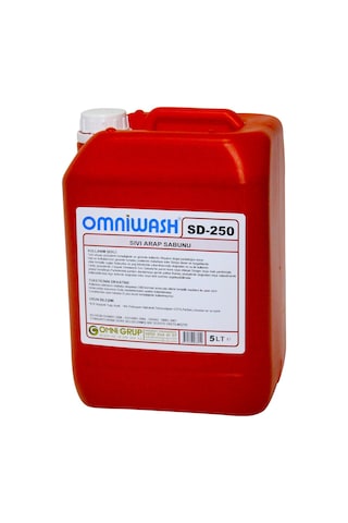 Omniwash Sd-250 Sıvı Arap Sabunu 4 X 5000ml 4'lü Set