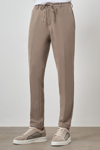 Morven Erkek Bej Trend Slim Fit İpli Jogger Pantolon 25ms003037653 Bej