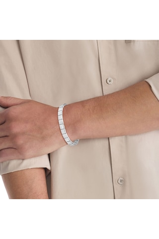Calvin Klein Ckj35000488 Erkek Bileklik Gümüş