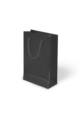 Siyah Lüks Karton Çanta 25x30x9cm Pakette 10 Adet Siyah Lüks Karton Çanta 25x30x9cm Pakette 10 Adet