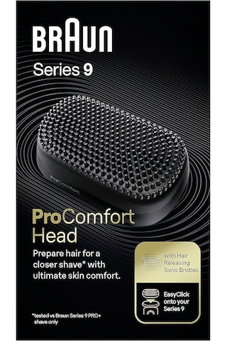 Braun Series 9 Procomfort Head Easyclick Sakal Hazırlama Başlığı Siyah