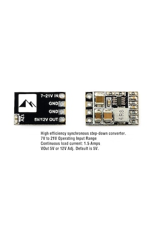 Matek Systems Micro Bec 7-21v To 5v/12v To 5v/12v-1.5a