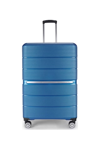 Wx-pp20 Silverline Çivit Mavi Kabin Boy Valiz Çivit Koyu Mavi