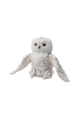 Sumuhome Skogsduva Yumuşak Peluş Oyuncak Baykuş El Kuklası Beyaz Beyaz