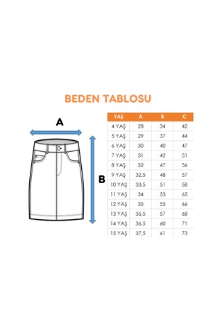 Kız Çocuk Gabardin Pileli Keten Etek 2958 Kırmızı