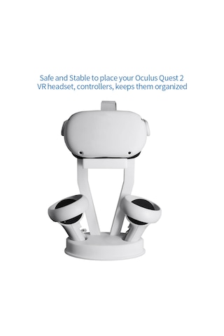 JYS JYS-OC002 Oculus Quest 2 VR Kulaklık Denetleyici Tutucu Beyaz