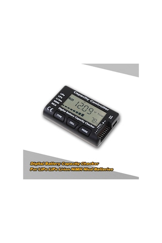 Aubyhe Rc Batarya Kapasite Kontrolcü Cellmeter-7: Lipo/life/li-ion/nimh/nicd İçin Dijital Voltaj Ve Kalan Kapasite Gösterici