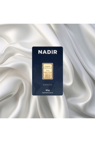 10 Gr 24 Ayar 999.9 Nadir Gram Altın