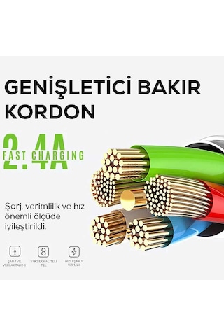 Mobilteam Beyaz Ls32 Type-c Usb Kablo