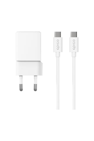 Epico Ultraboost Gan 20w Duvar Şarj Cihazı Ea20 1.2m Usb-c Kablolu