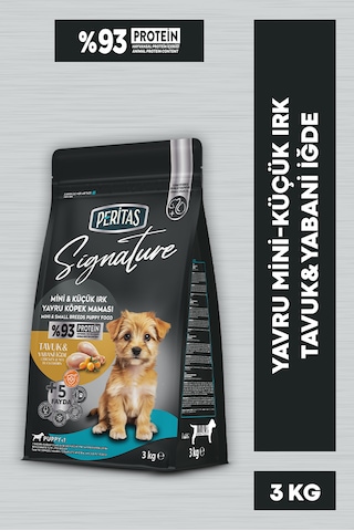 Peritas Signature Tavuklu Küçük Irk Yavru Köpek Maması 3 KG