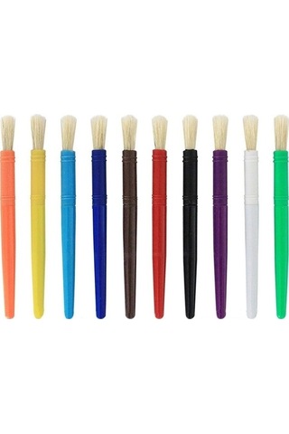 Willowhaven Çocuk Plastik Kalem Bardak Kıllar Graffiti Boyama Fırça Seti 003 Standart Kullanışlı Boya Seti