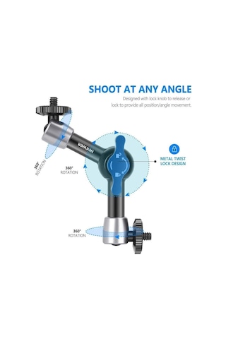 Neewer St-15 5.9'' 15cm 1/4'' Vidalı Magic Arm