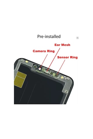 Apple iPhone Uyumlu 11 Pro Max A Kalite Ön Lcd Ekran Dokunmatik Sıvı Bandı Kırılmaz Tamir Seti Set