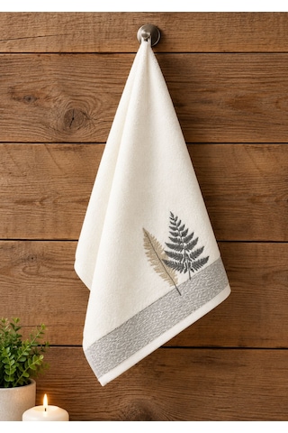 Özdilek Cotton Bliss El Ve Yüz Havlusu 2'li 50x90 Cm Krem