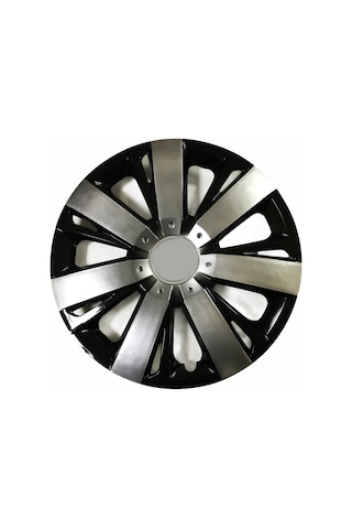 Opel Tigra Uyumlu 15 Inç Piano Black Siyah Beyaz Renkli Jant Kapağı 4 Adet
